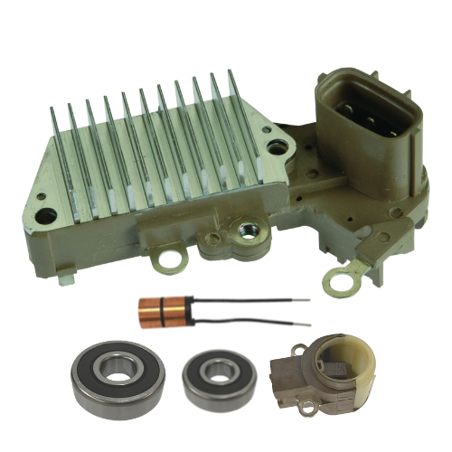 For New Alternator kit 6 Lexus Toyota Regulator Brush Holder Bearings Slip Ring