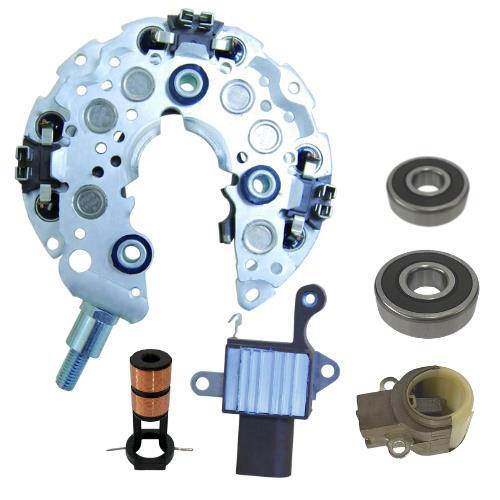 For New Alternator kit 7 BMW Regulator Bearings Slip Ring Rectifier
