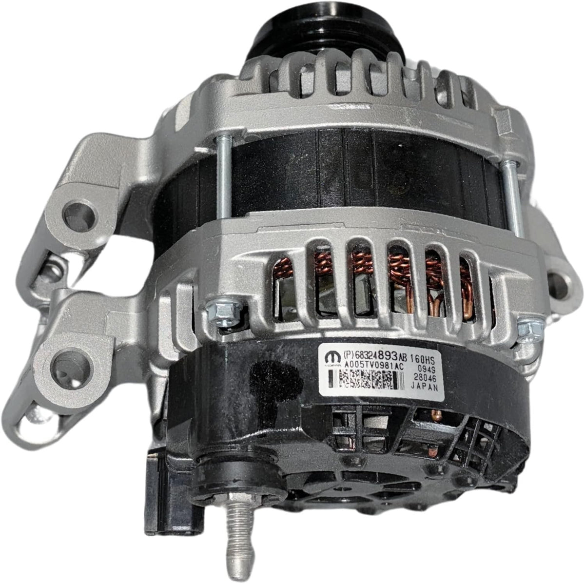 OEM Alternator For Jeep Cherokee 2.4L 2020 2021 2022 2023 160 Amp