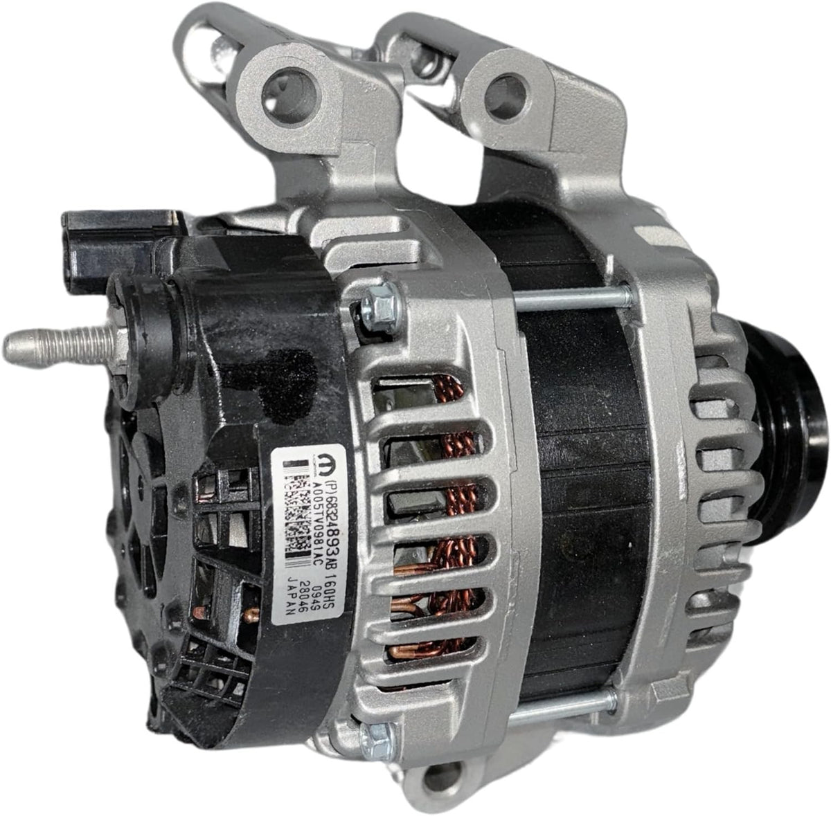 OEM Alternator For Jeep Cherokee 2.4L 2020 2021 2022 2023 160 Amp