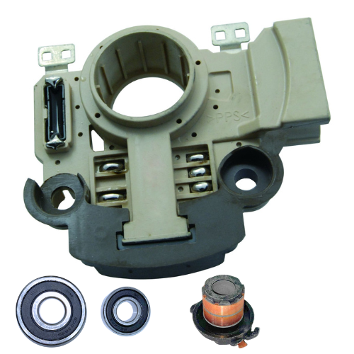 For New Alternator kit 6 Nissan Regulator Brush Bearings Slip Ring