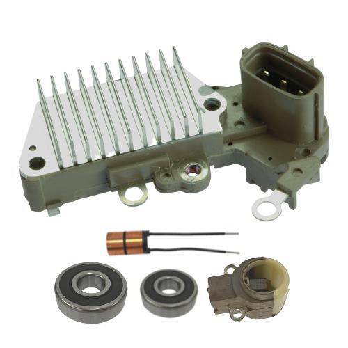 Fits New Alternator kit 6 Acura Isuzu Suzuki Regulator Brush Holder Bearing Slip