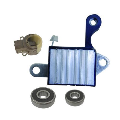 For New Alternator kit 3 BMW Regulator Brush Holder/Brushes Bearings