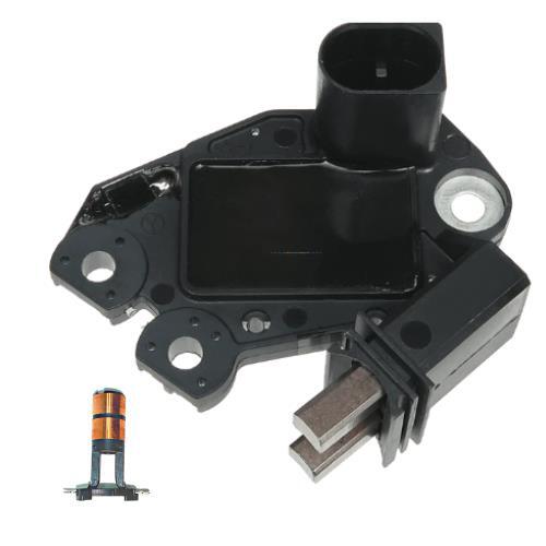 Fits New Alternator kit 7 Audi Volkswagen Regulator Brushes Slip Ring