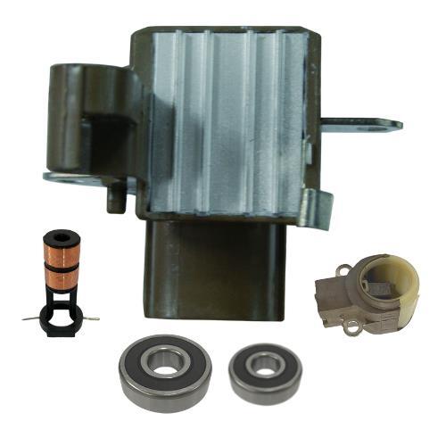 For New Alternator kit 6 Lexus Toyota Regulator Brush Holder Bearings Slip Ring